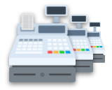 店舗1のPOS端末イメージ